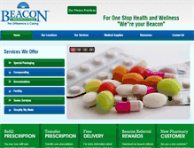 Tablet Screenshot of beaconrx.com